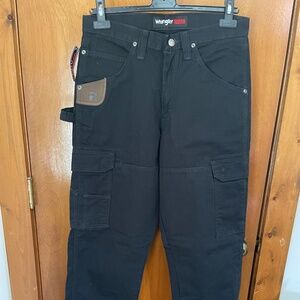 Men’s Wrangler Riggs Workwear Cargo Pants Size 30X34